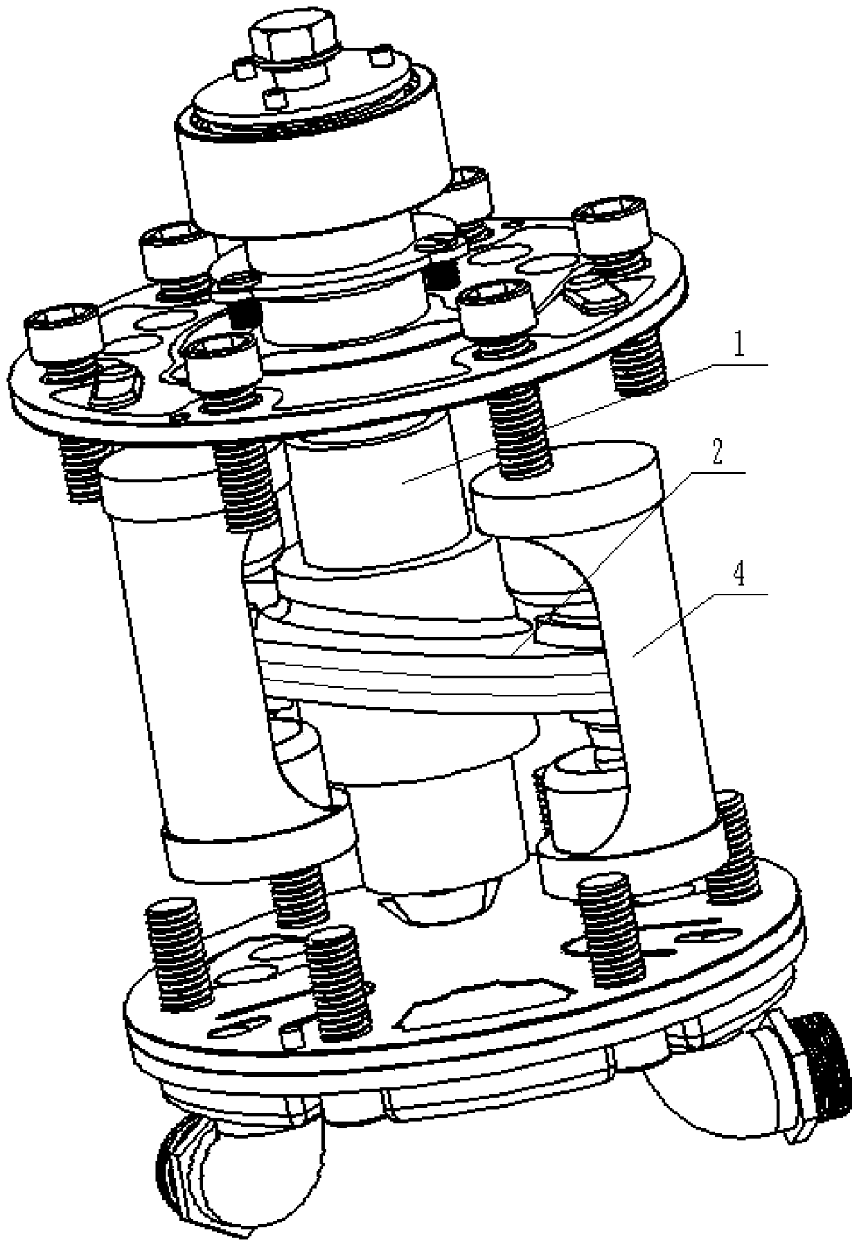 Compressor swash plate and piston mechanism