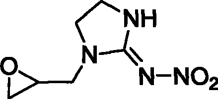1-(1,2-epoxy propyl)-n-nitroimidazolene amine-2, preparation and use thereof