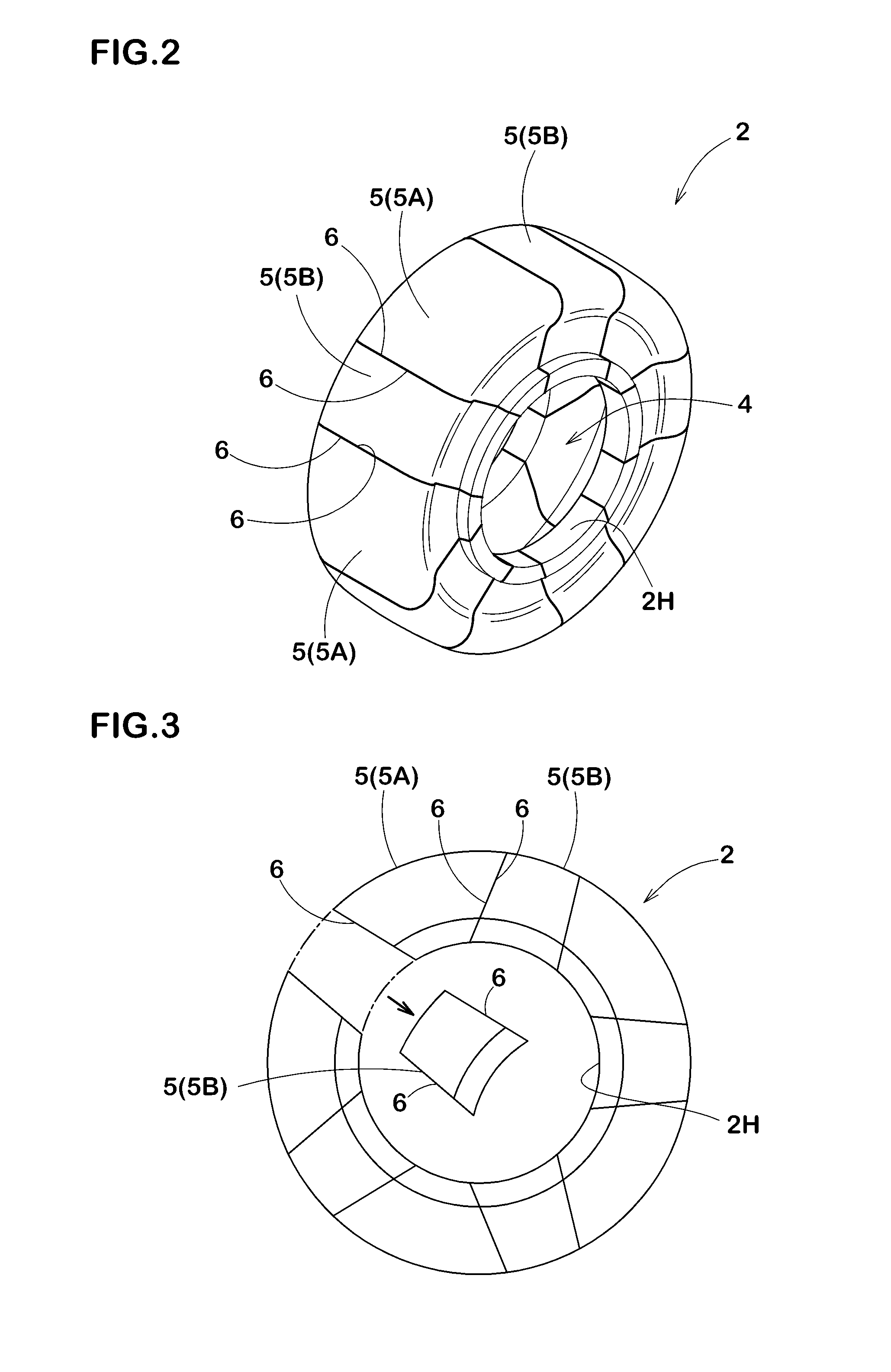 Rigid core for forming tire