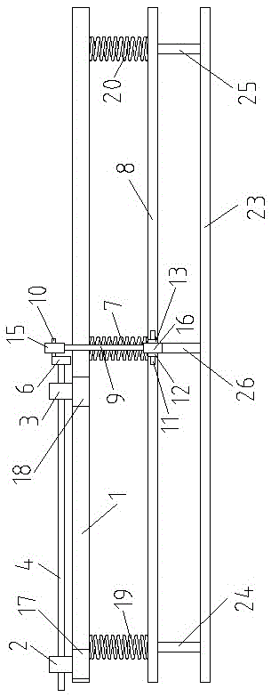 A greening device in a chrysanthemum greening machine