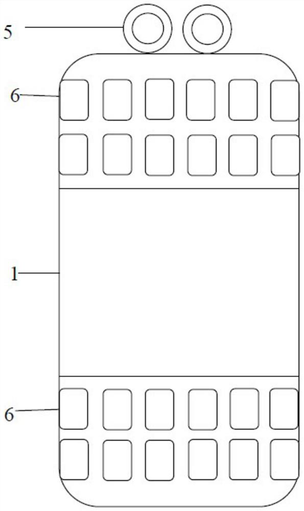 A mobile phone case and an intelligent anti-theft and early warning method based on the mobile phone case