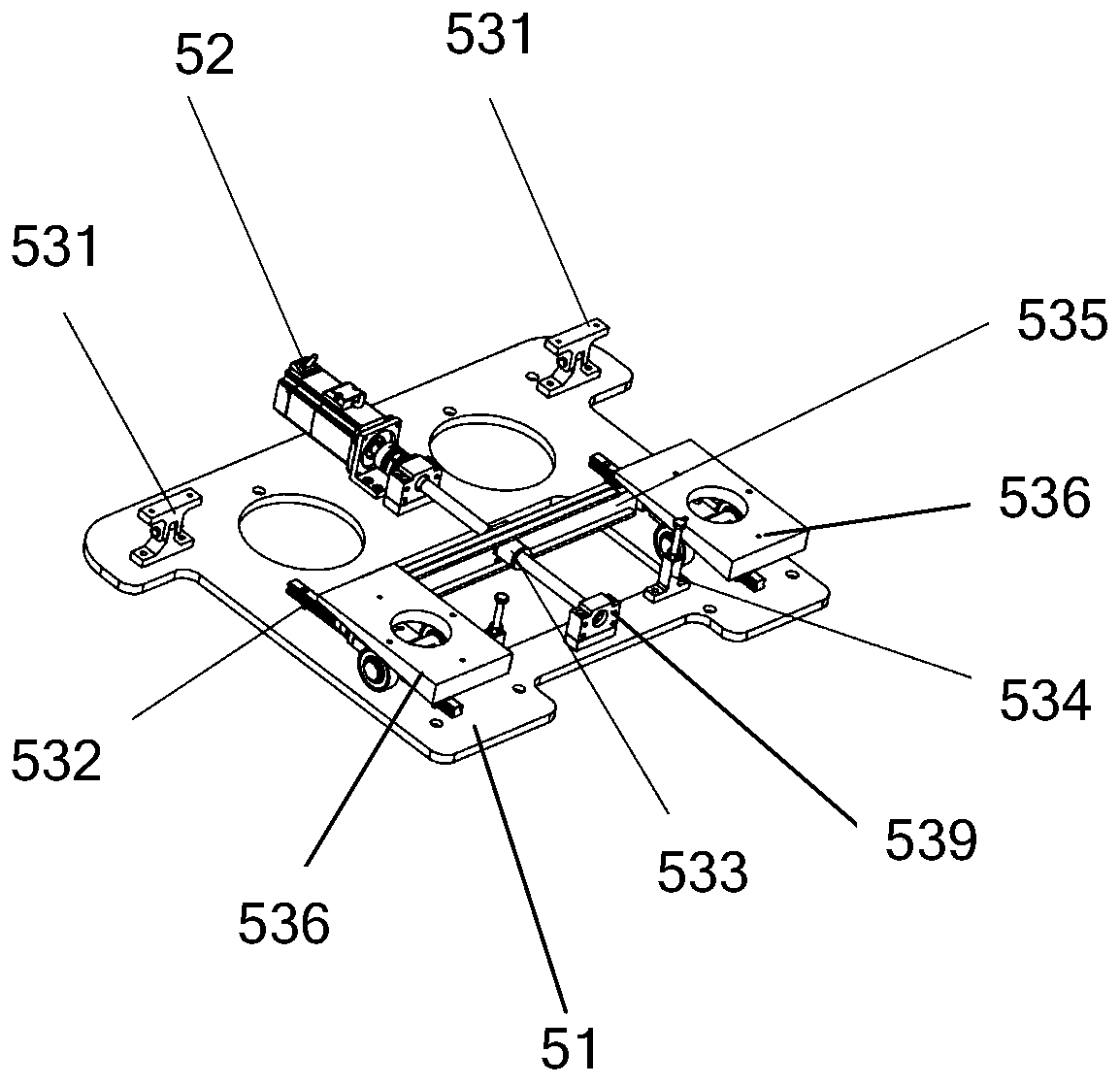 Wallpaper splicing seam aligning device and wallpaper splicing seam aligning method by utilizing same