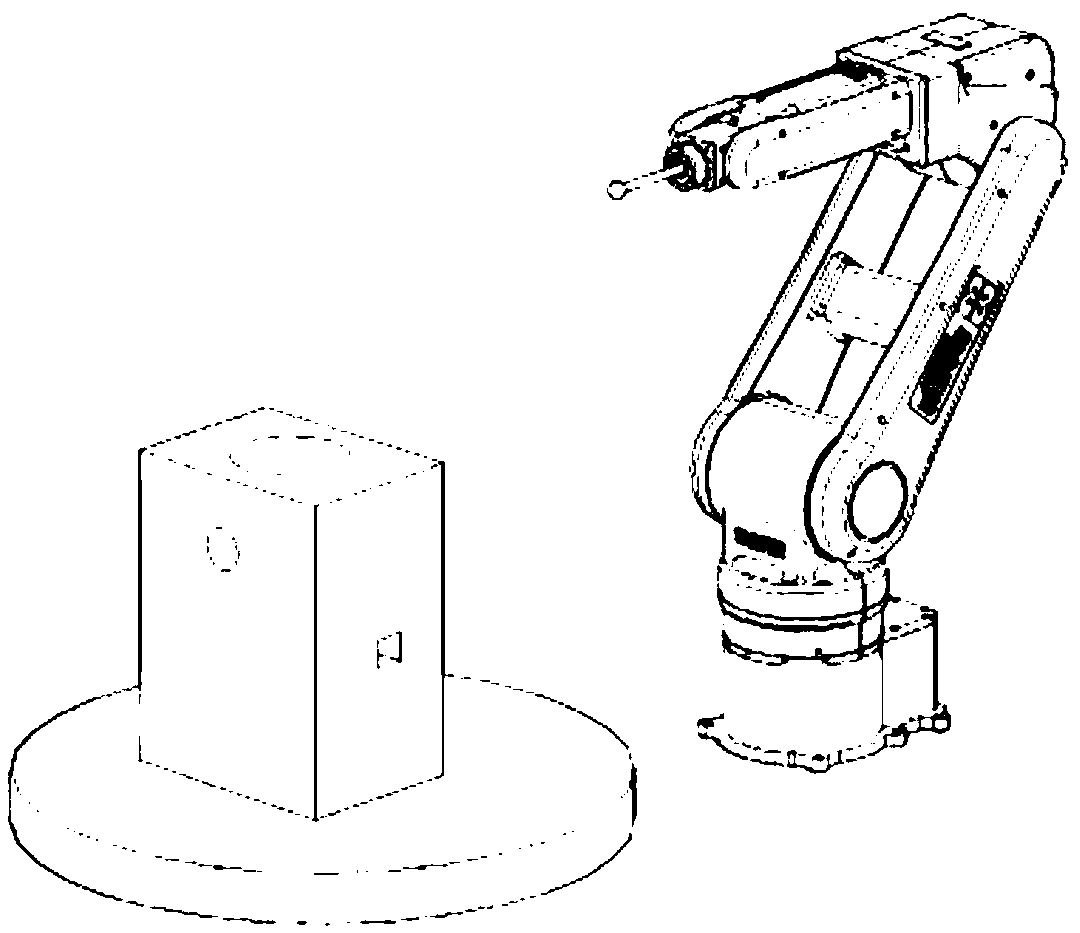 Brand new numerical control robot multi-coordinate measurement system and measurement method