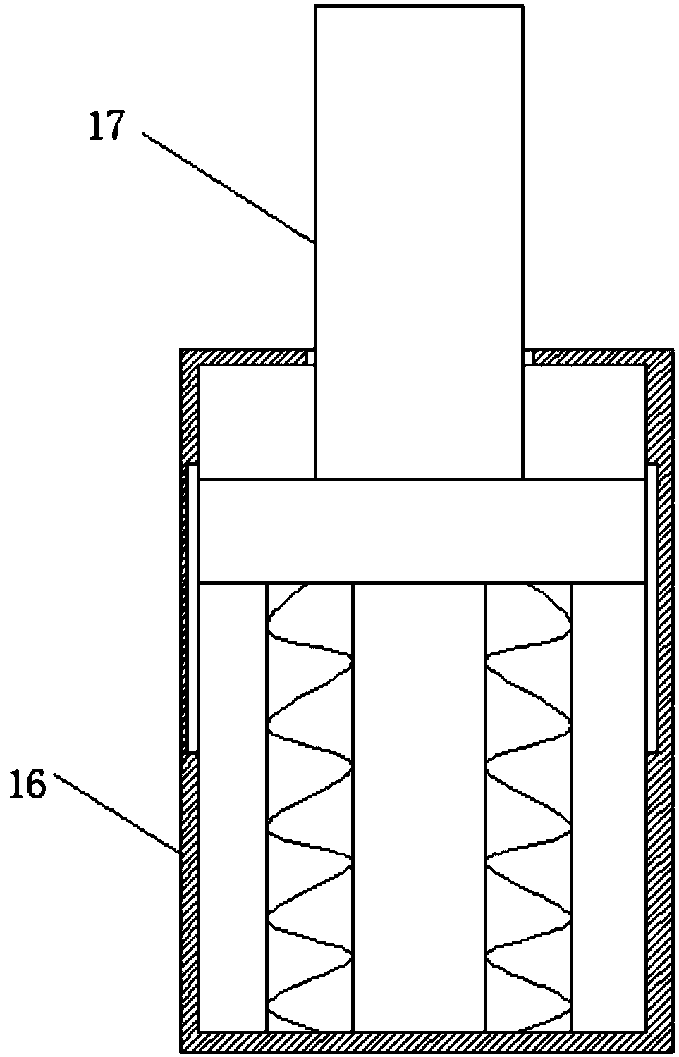 Numerically-controlled machine tool motor installing structure