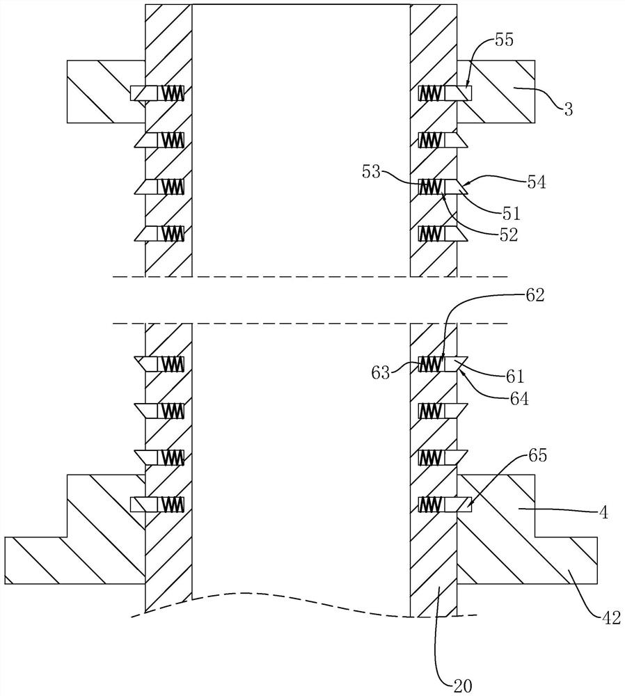 A pressure-bearing enlarged head anti-floating anchor structure and its construction method