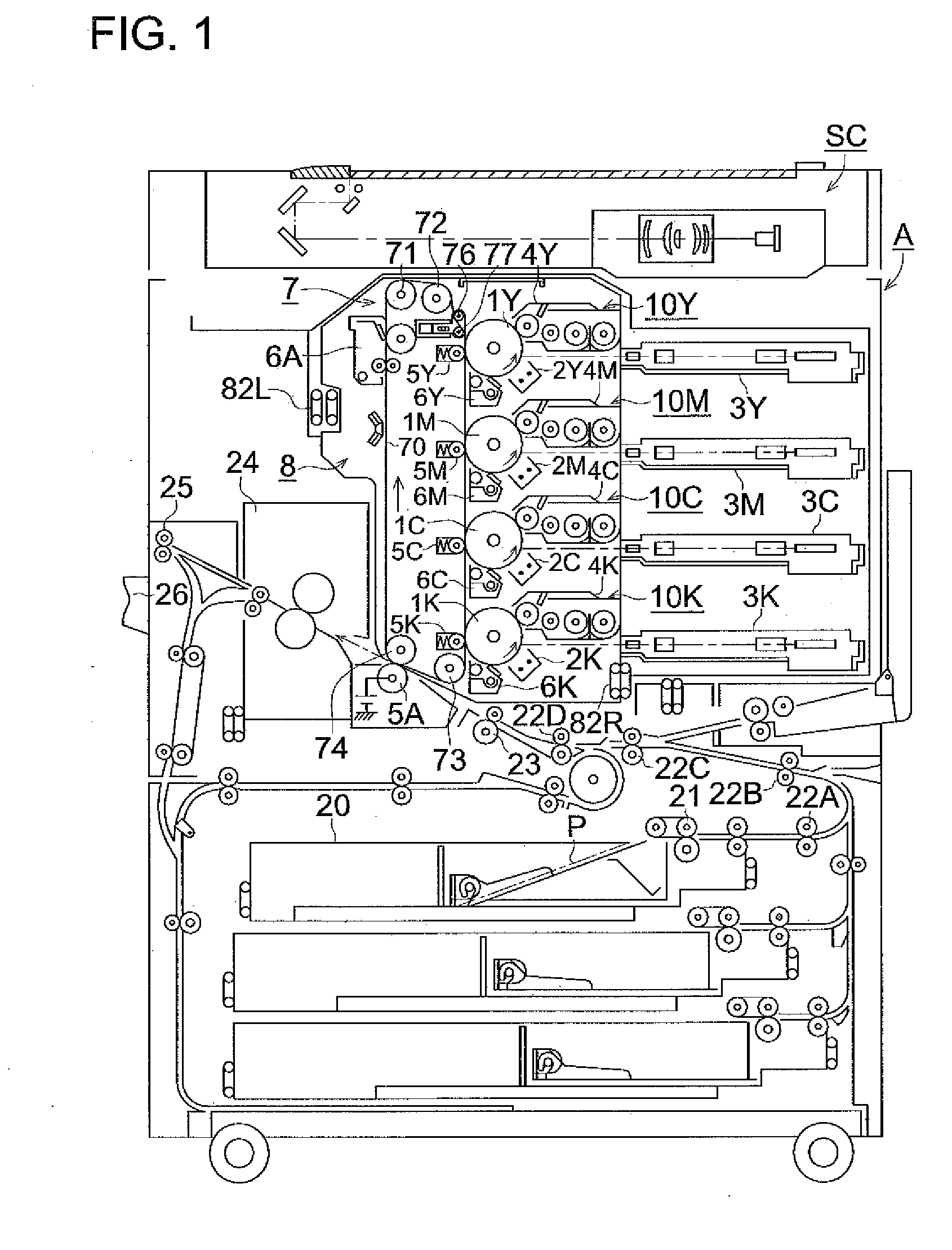 Toner for developing electrostatic image, full color toner kit, and image formation method