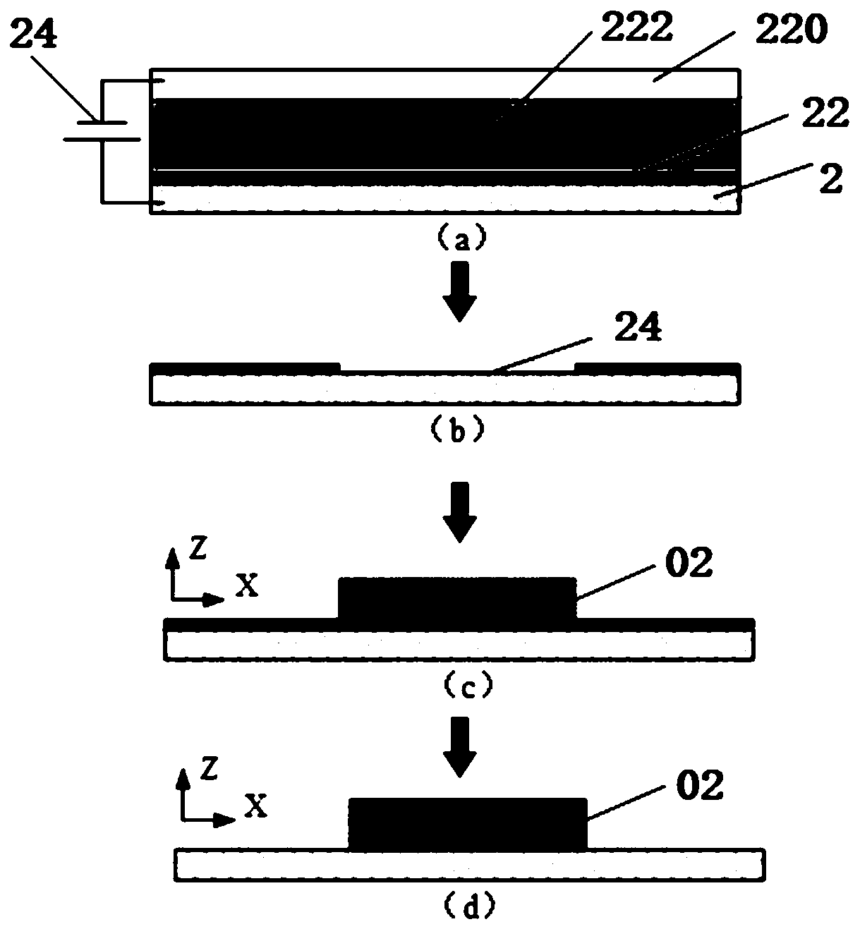 Three-dimensional fine metal structure additive manufacturing method and manufacturing device