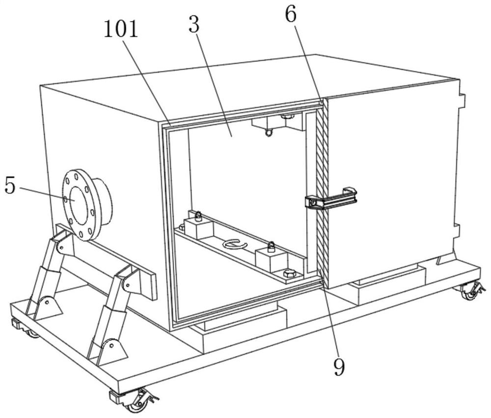 Rotating wheel type heat exchanger for steam waste heat recovery device