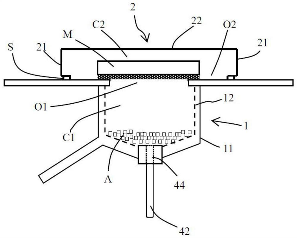 Dry cleaning device