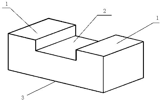 Boss solid brick for preventing wall crack and construction method thereof