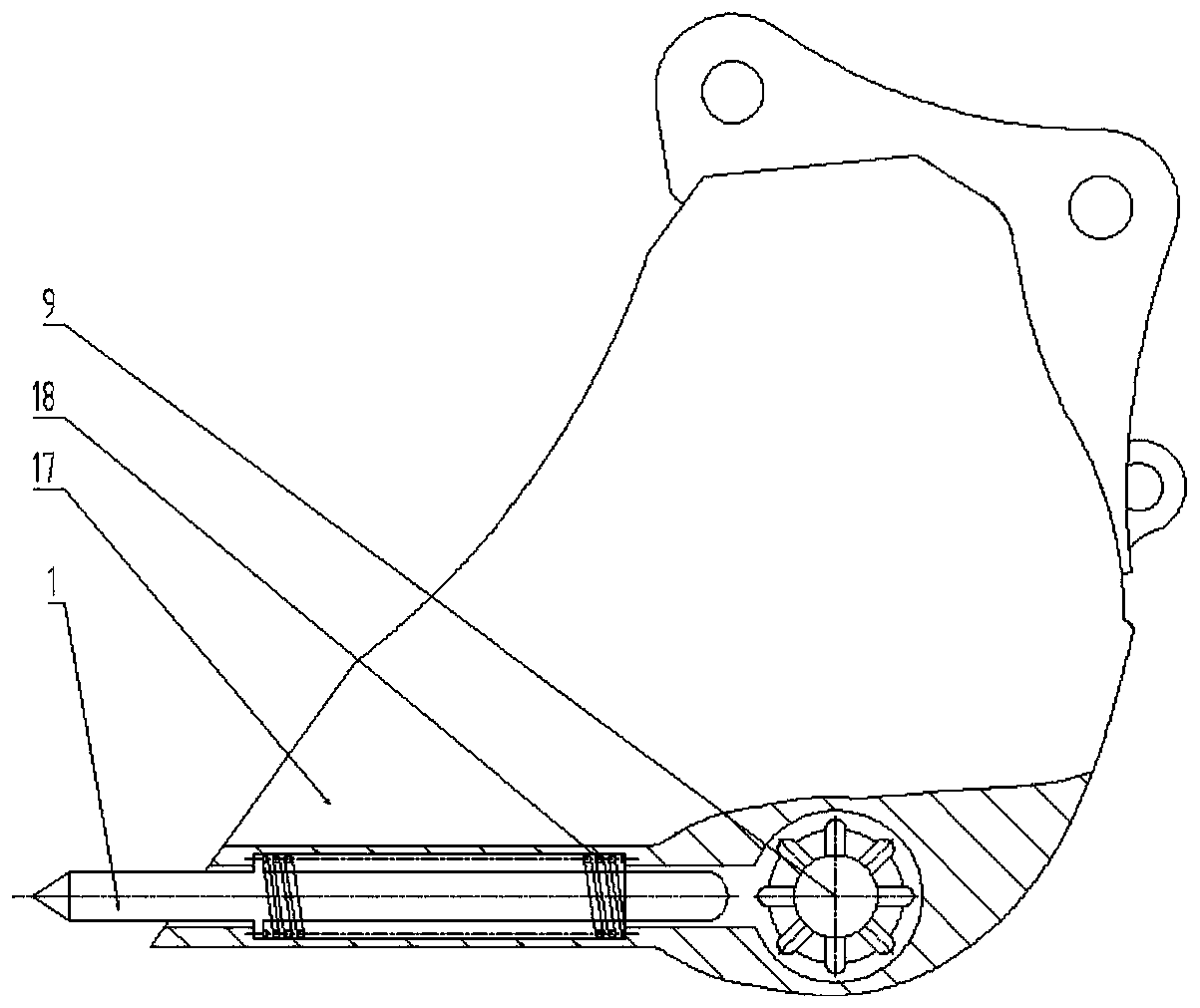 Variable frequency vibrating bucket and operating system