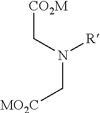 Process for the preparation of a powder comprising one or more complexing agent salts