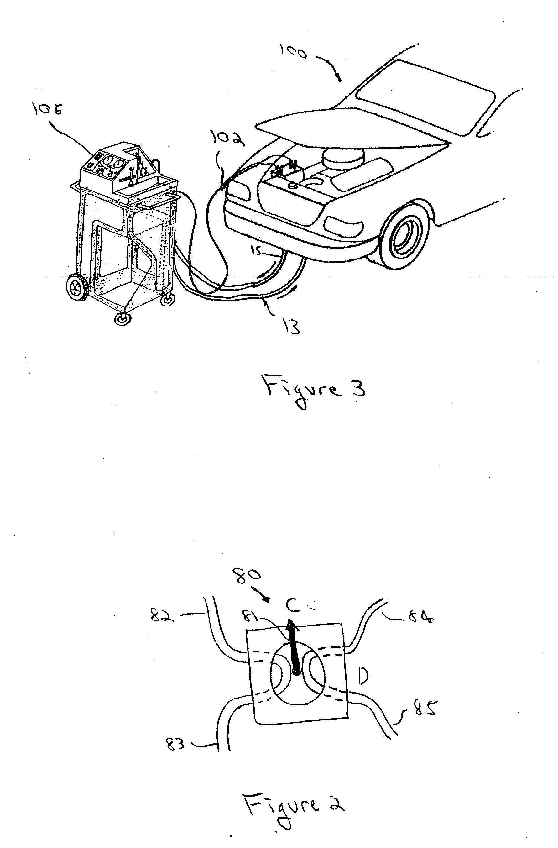 Apparatus and method for exchanging vehicular fluids