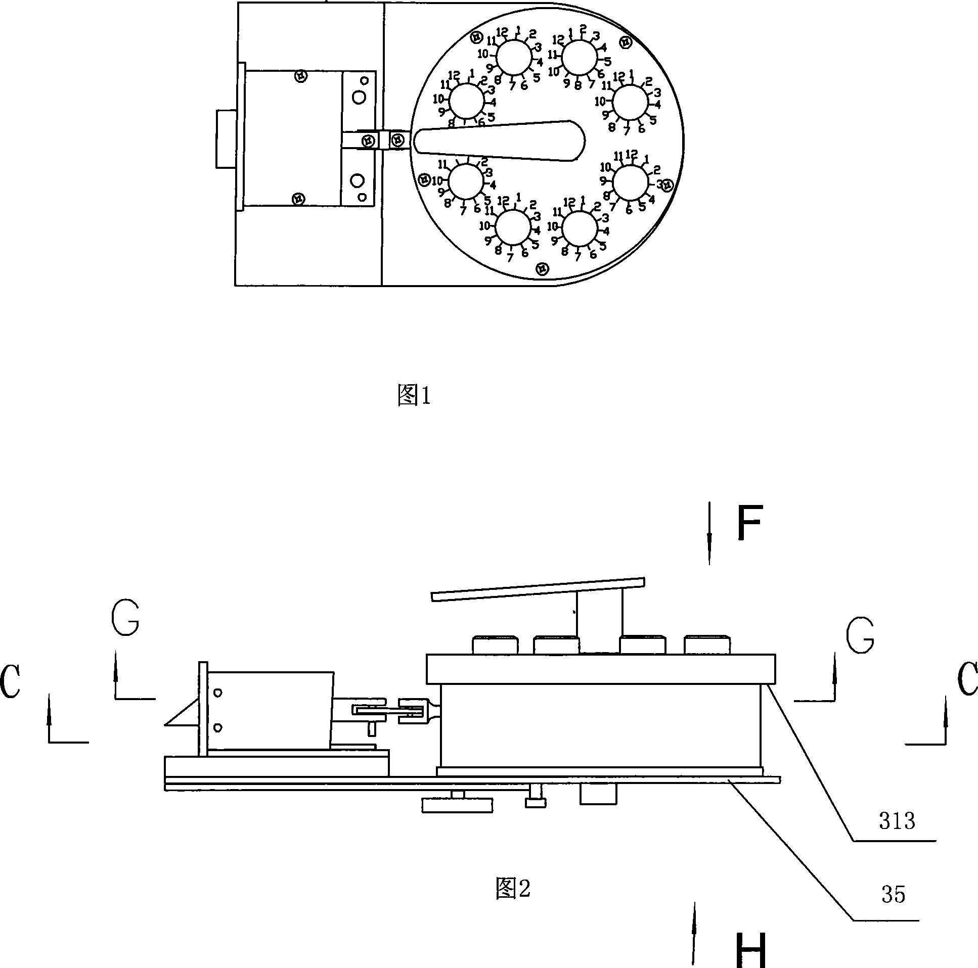 Non-spoon high-strength mechanical cipher lock with large cryptograph content