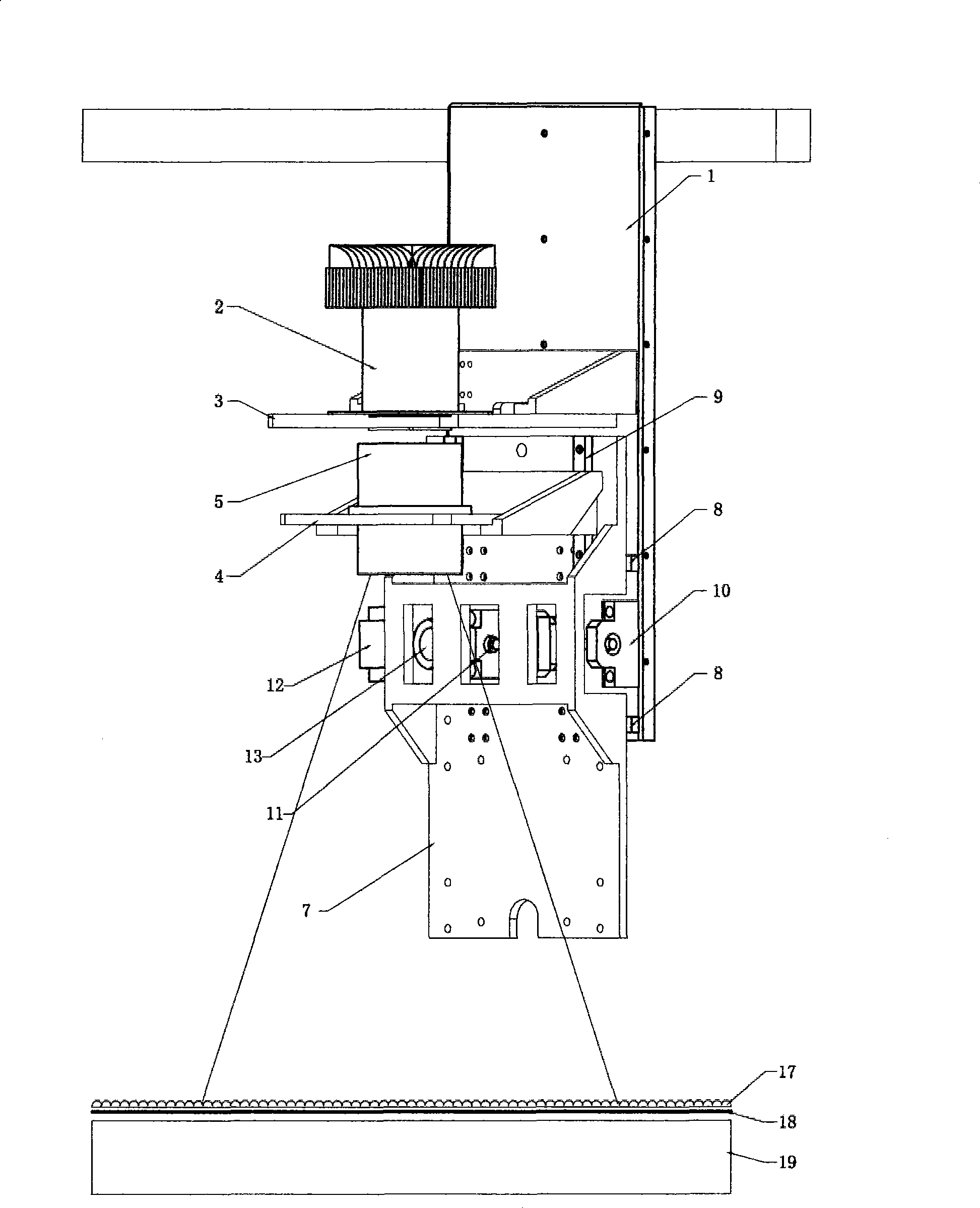 Stereo digital jigsaw imaging lens moving apparatus and method thereof