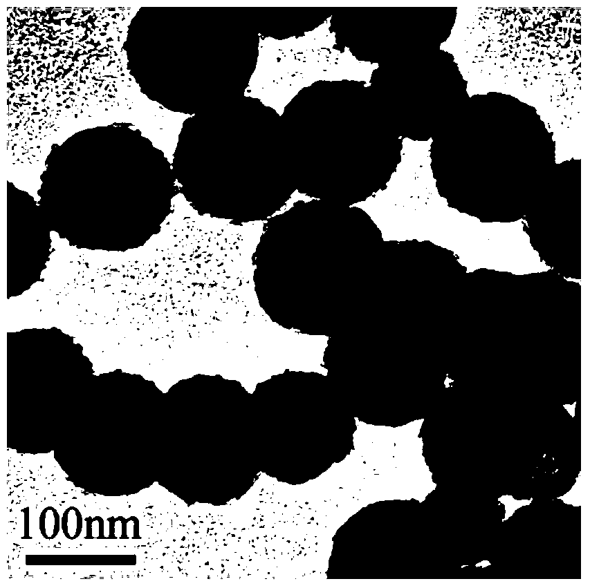 Titanium dioxide/metal core-shell structure composite nano-particle and preparing method thereof
