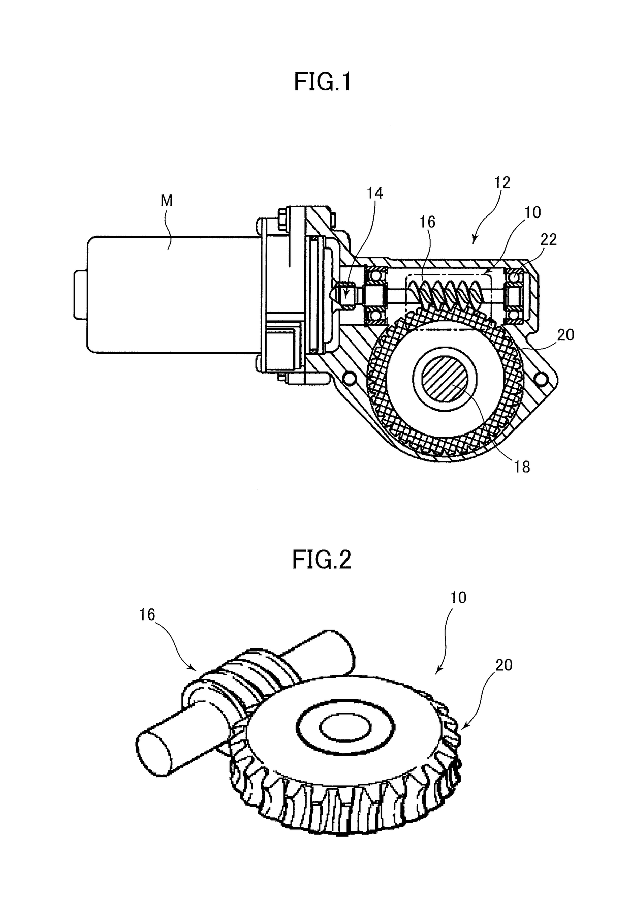 Grease composition for lubricating resins and electric power steering device