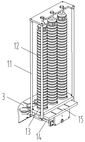 Bearing assembling machine facilitating sleeved connection of inner and outer sleeves