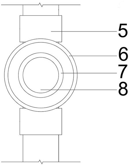 Distributed grouting system for underground diaphragm wall