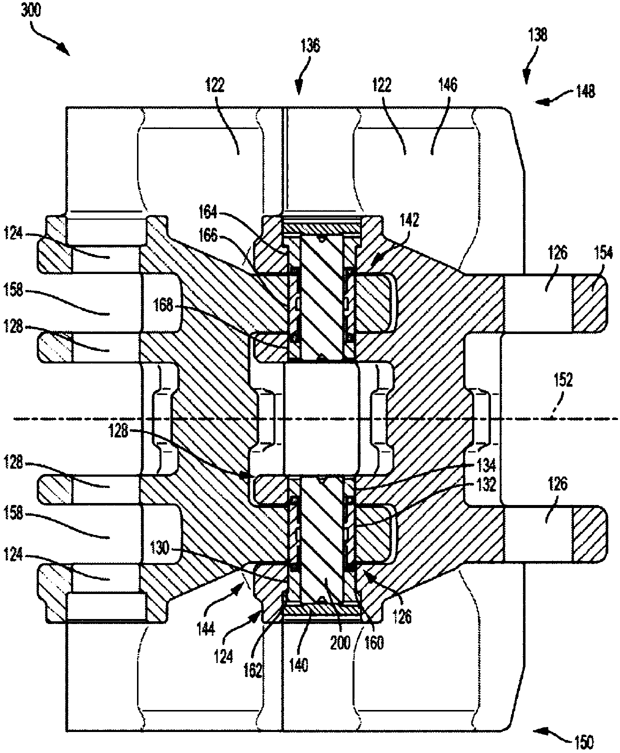 Lubricated cartridge for hydraulic mining shovel track