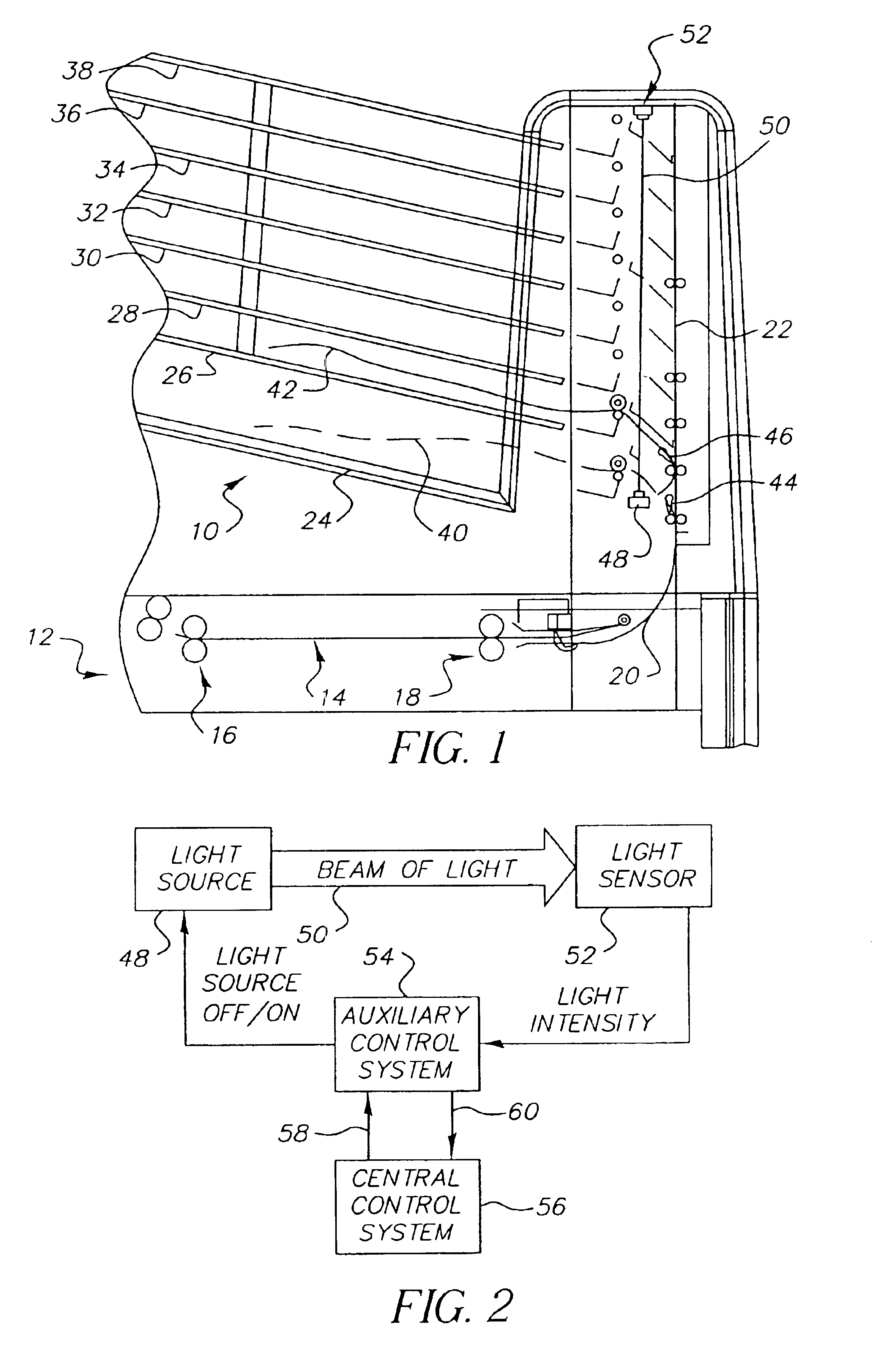 Sorter exit sensor