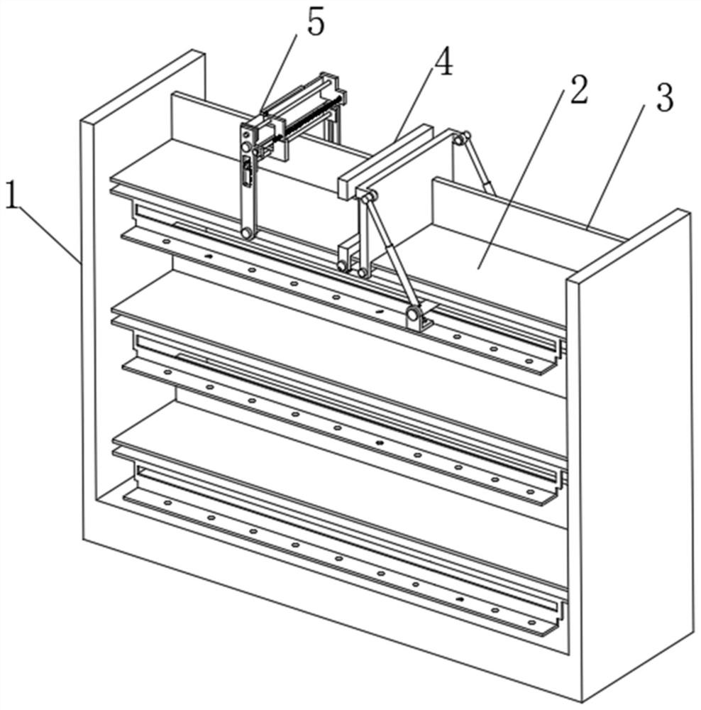 Teaching material storage device