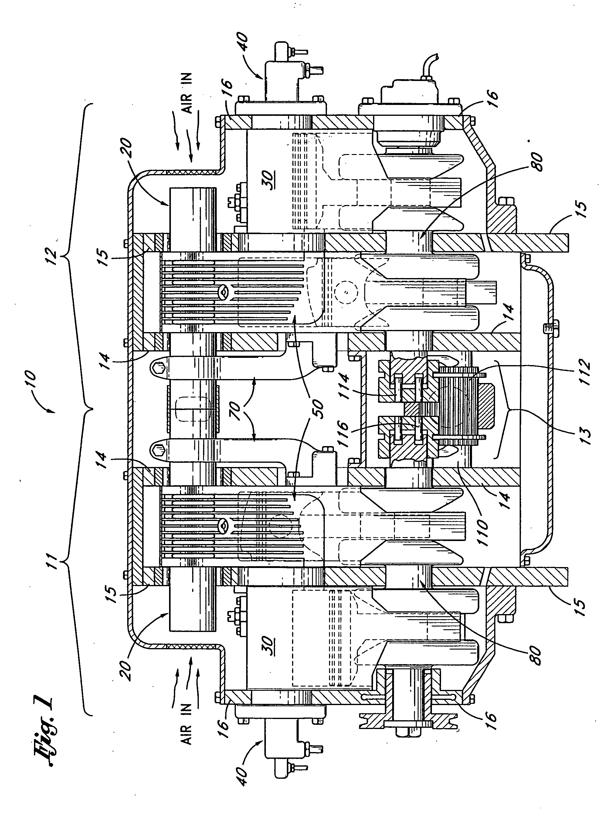 Internal combustion engine with actuating oscillating cylinders