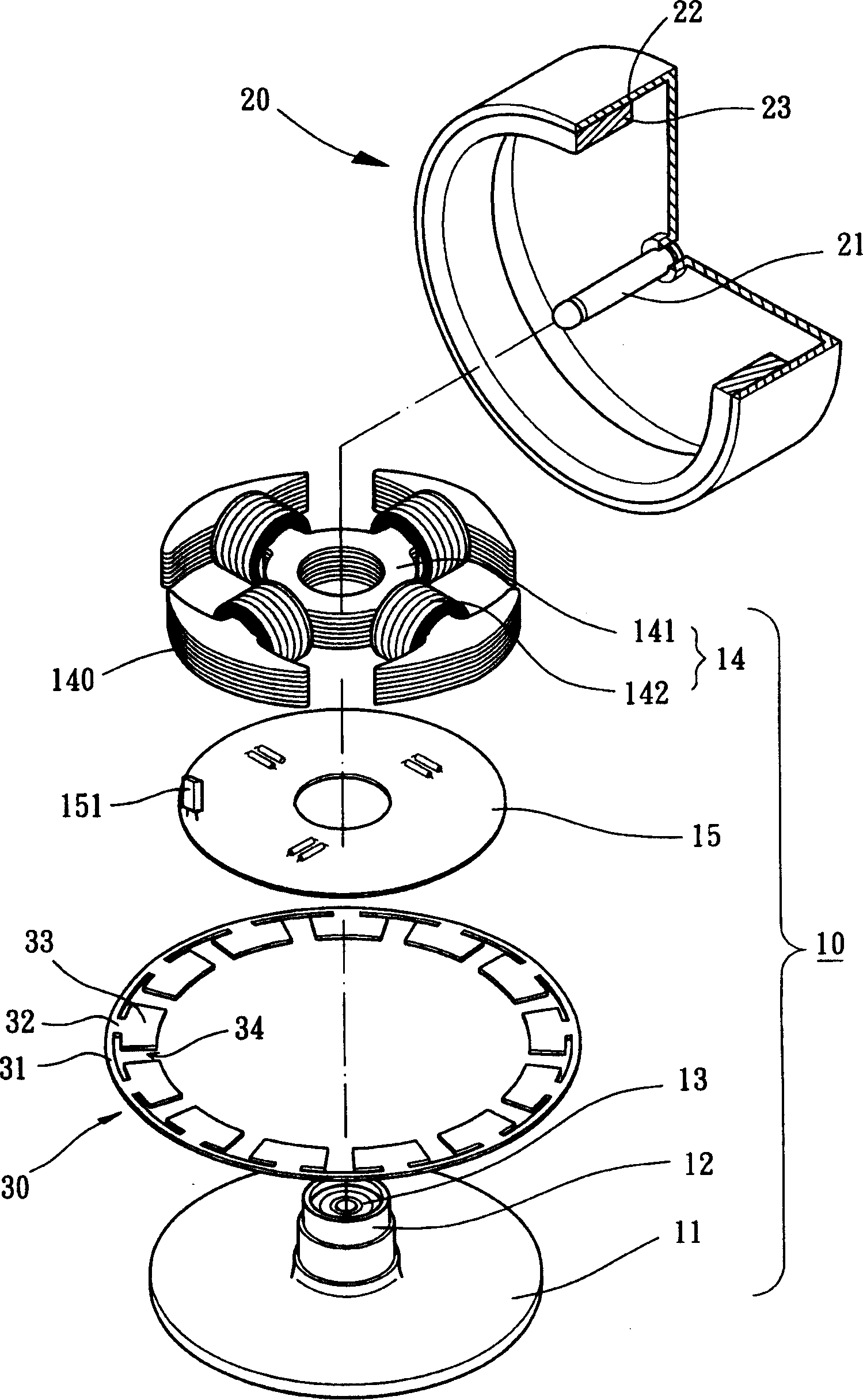 Motor structure