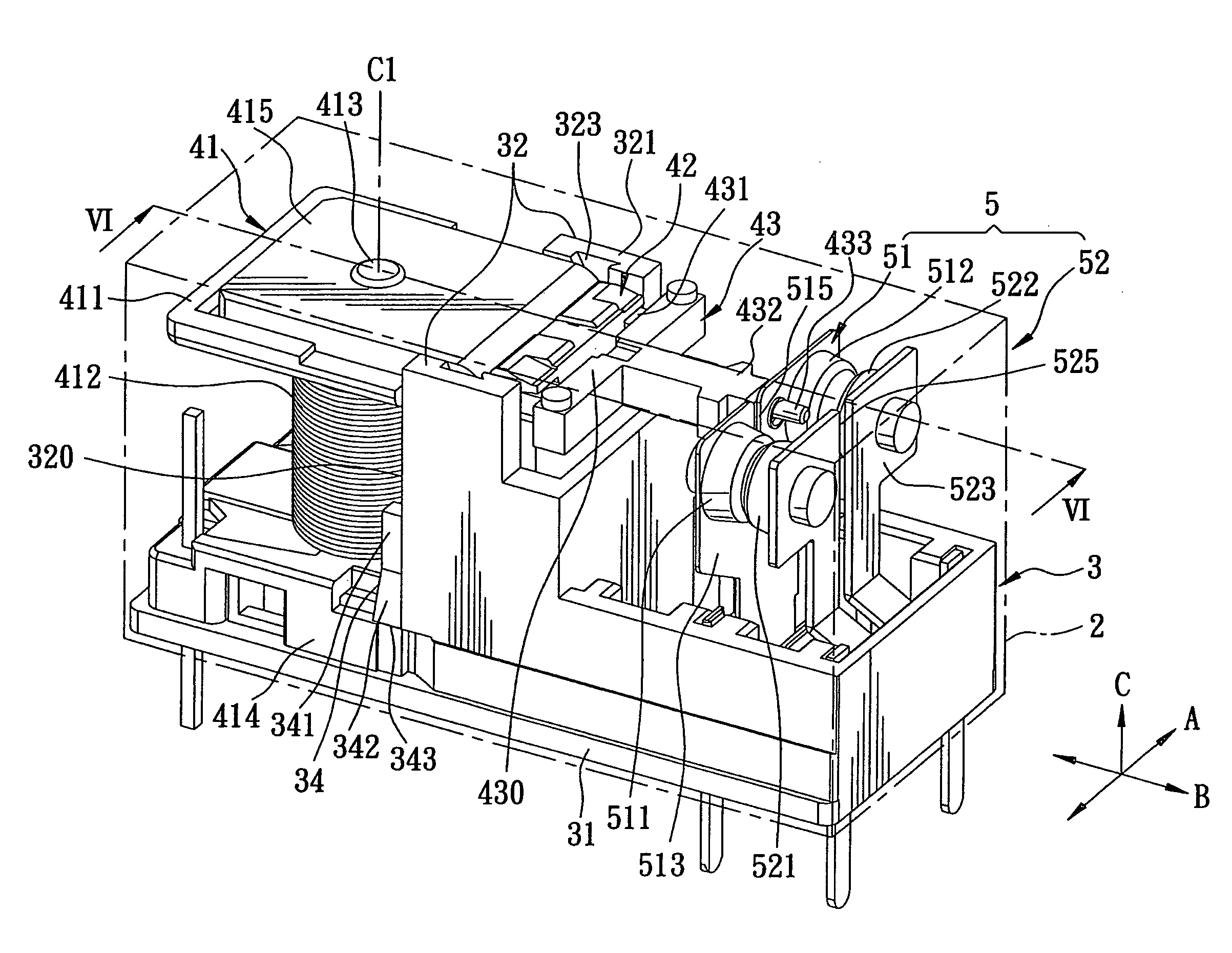 Electromagnetic relay