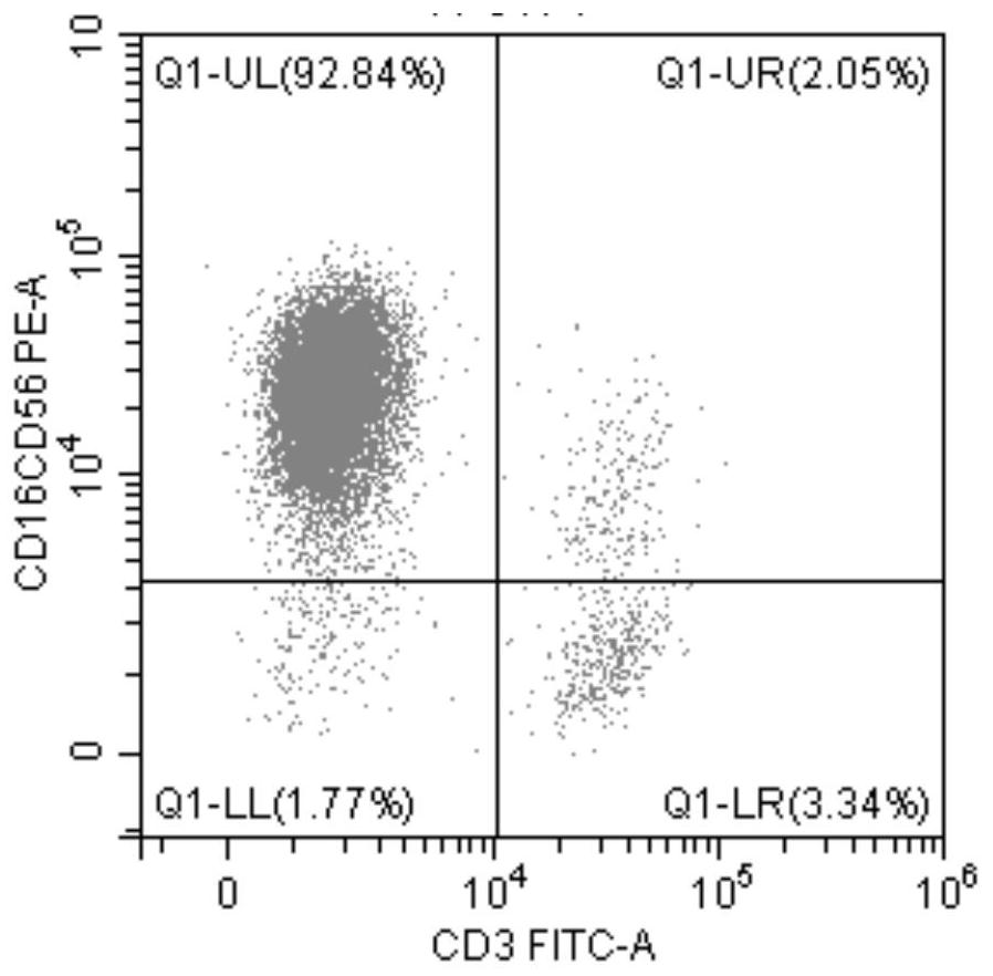 Method for culturing NK cells in vitro by removing mononuclear cells