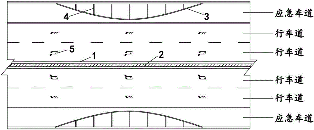 Three-dimensional rhythm type information visual environment designing method for extra-large highway bridge