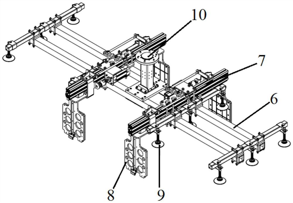 A method for assembling and manufacturing bottom parts of a large-size polyurethane insulation box for LNG ships