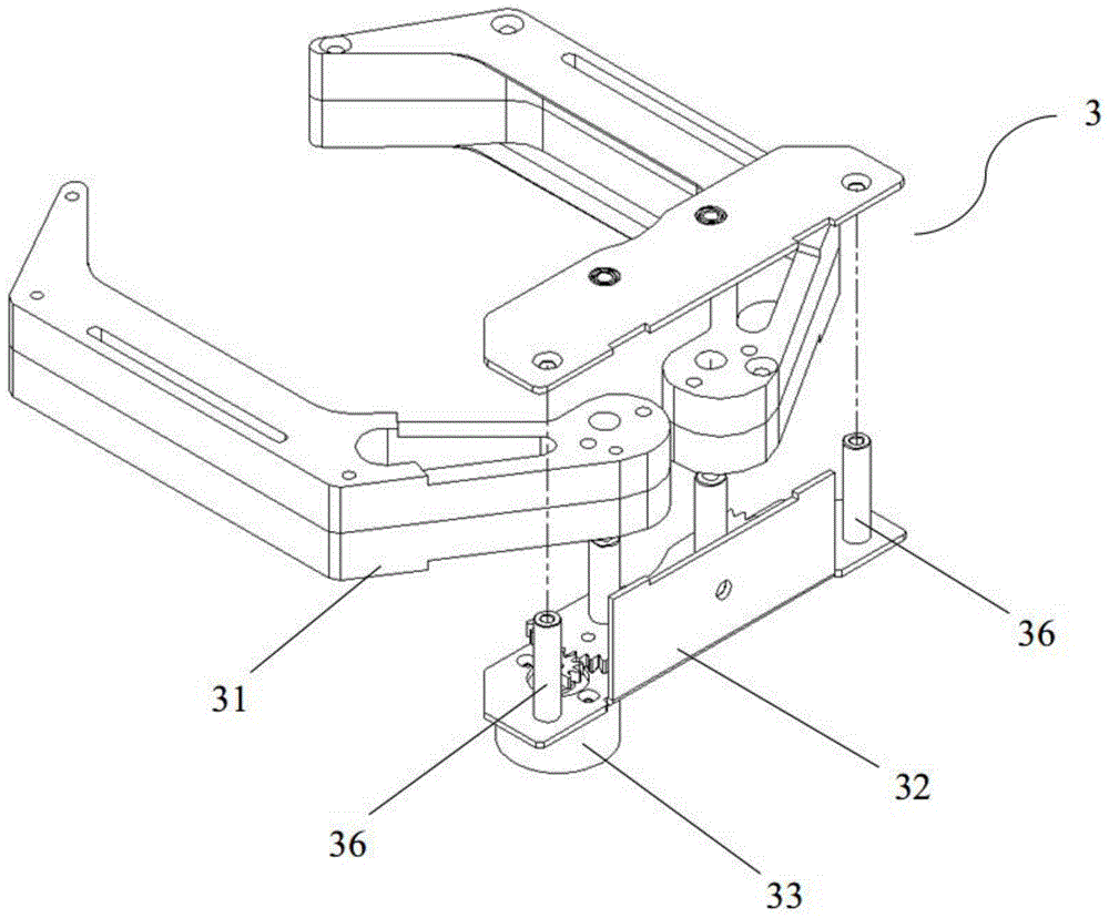 Double-side optical disc turning device and method employing double-side optical disc turning device to turning optical disc