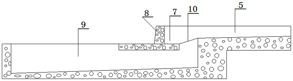 An anti-silting water intake facility with automatic flood control and sewage discharge