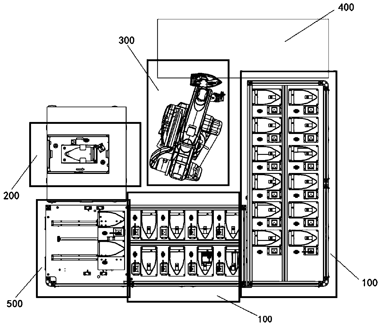 Electric iron working temperature testing system