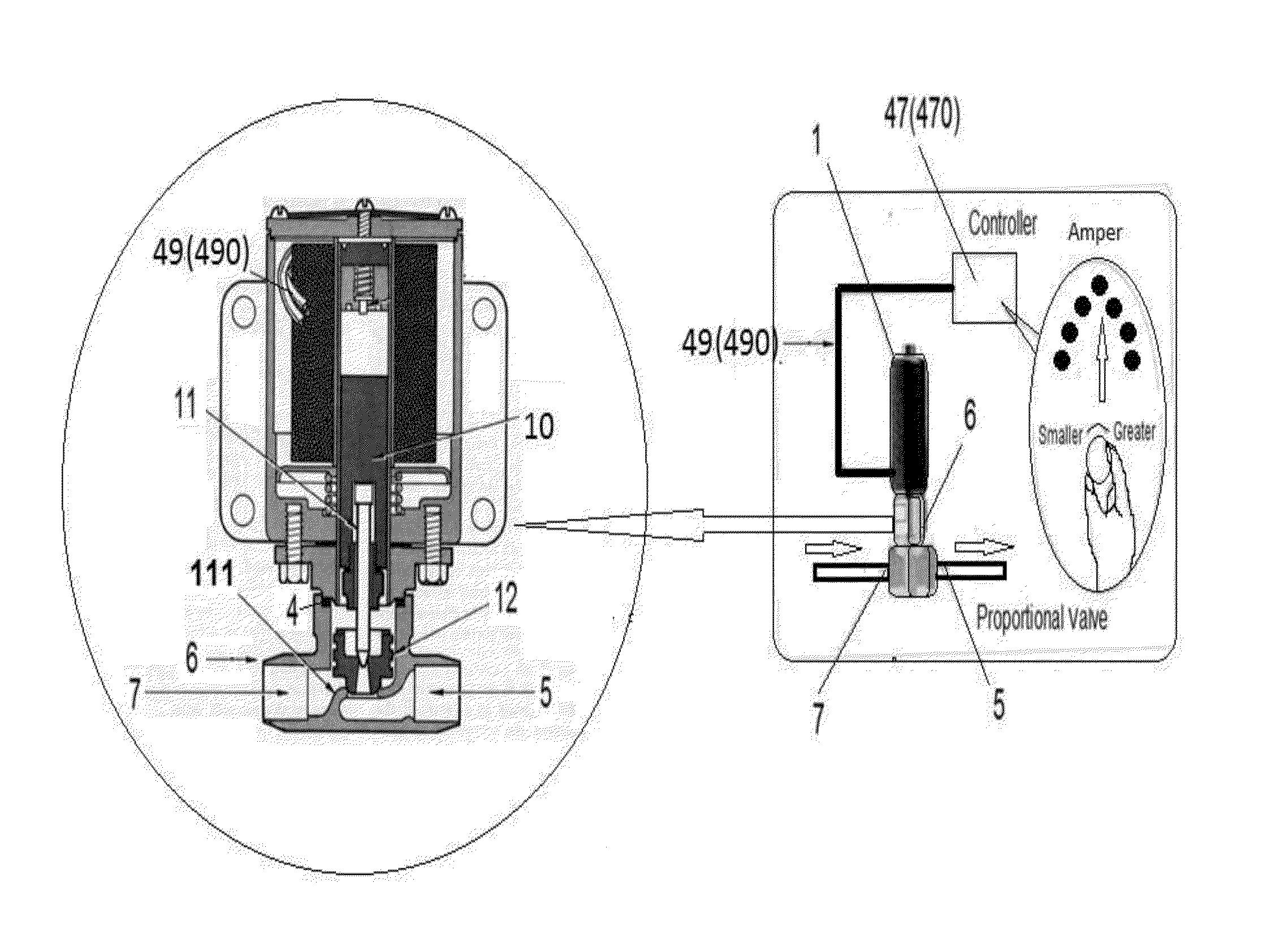 Piezoelectric valve and pump actuator