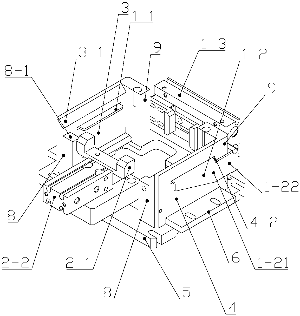 A smart card positioning device