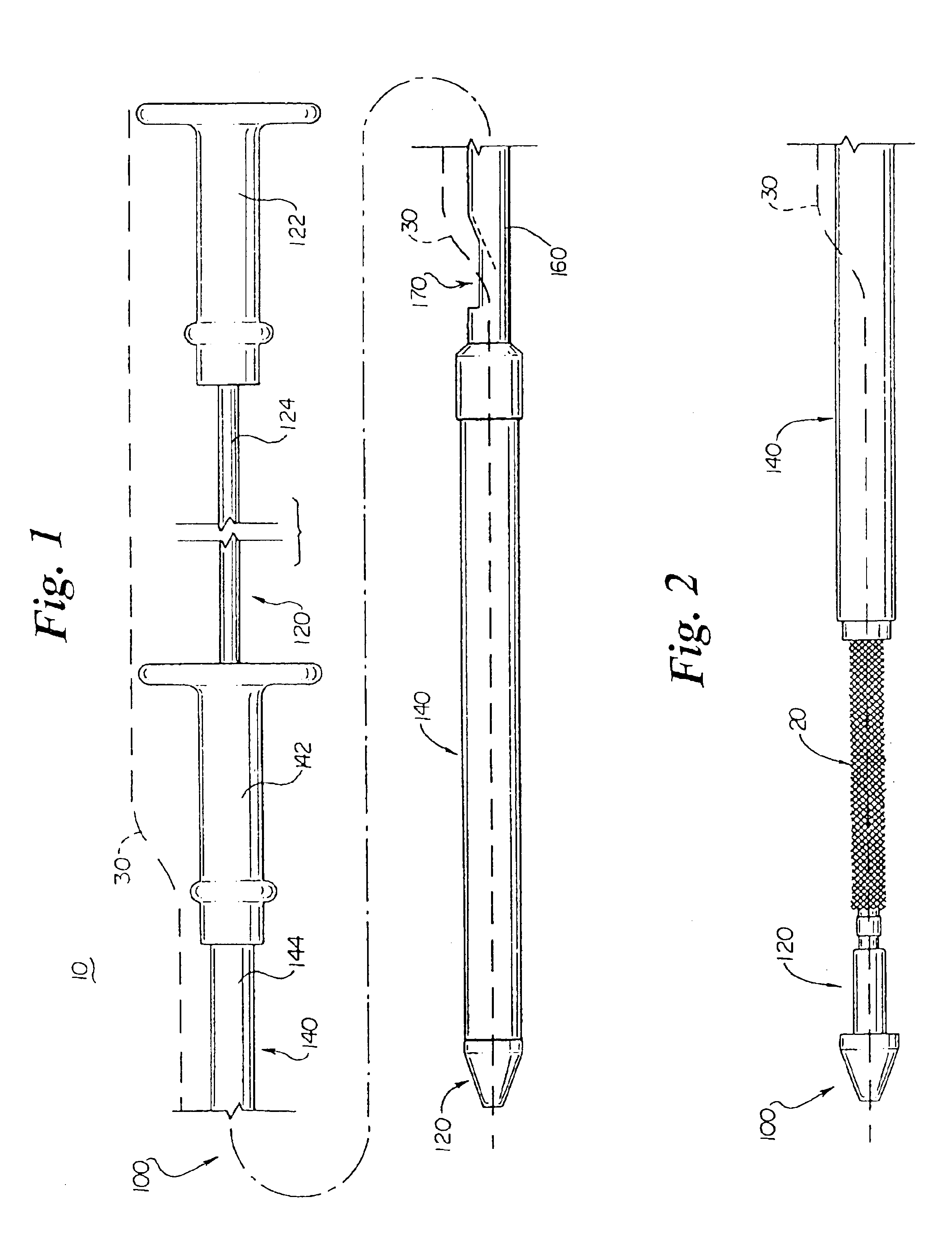 Rapid exchange stent delivery system and associated components