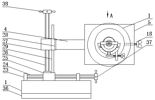 Nerve block anesthesia needle positioning apparatus