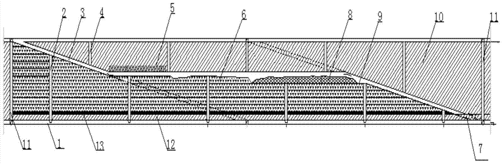 Thin ore-body mechanized highly-layering continuous mining method