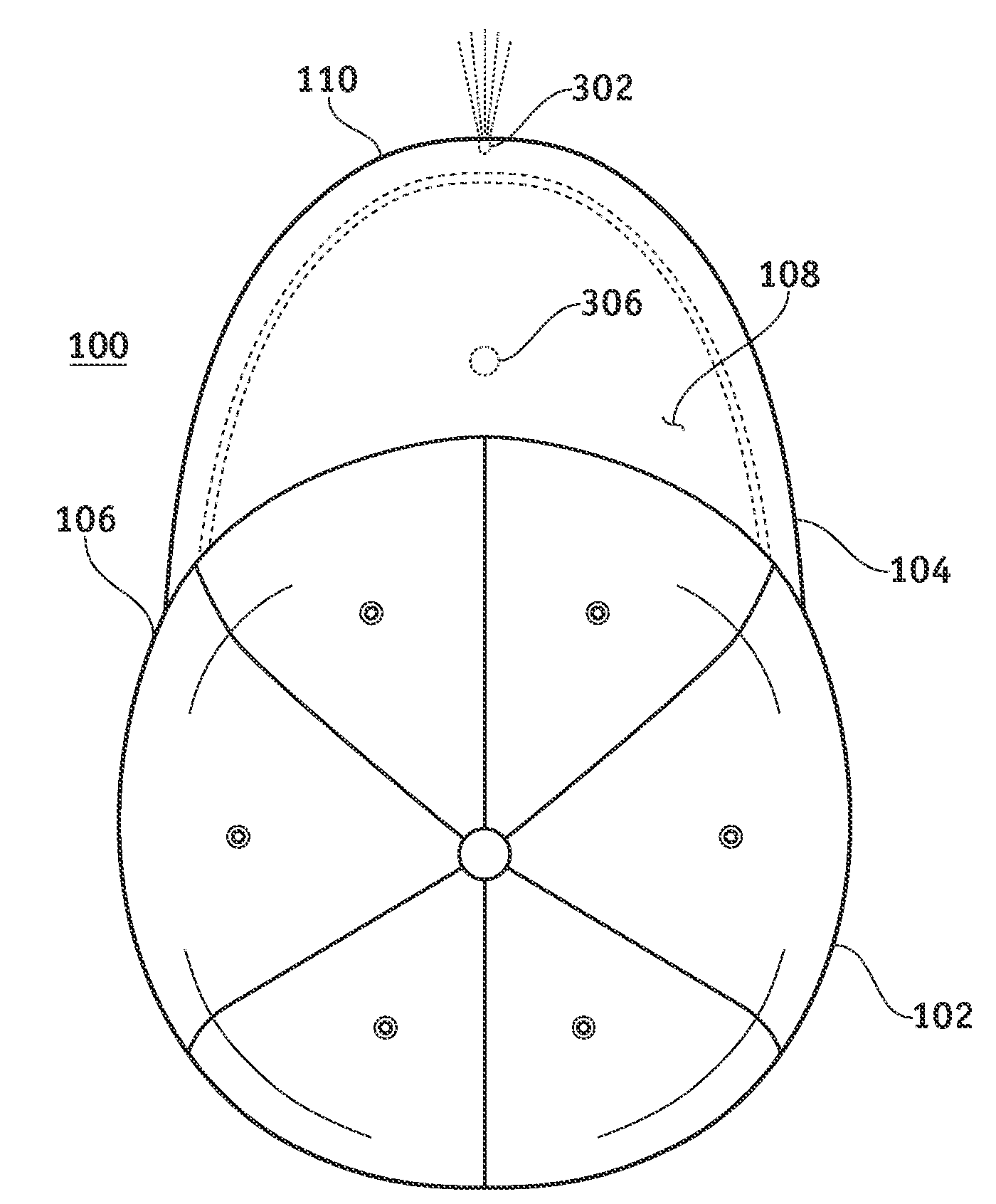 Headwear and headwear bill with integrated light assembly
