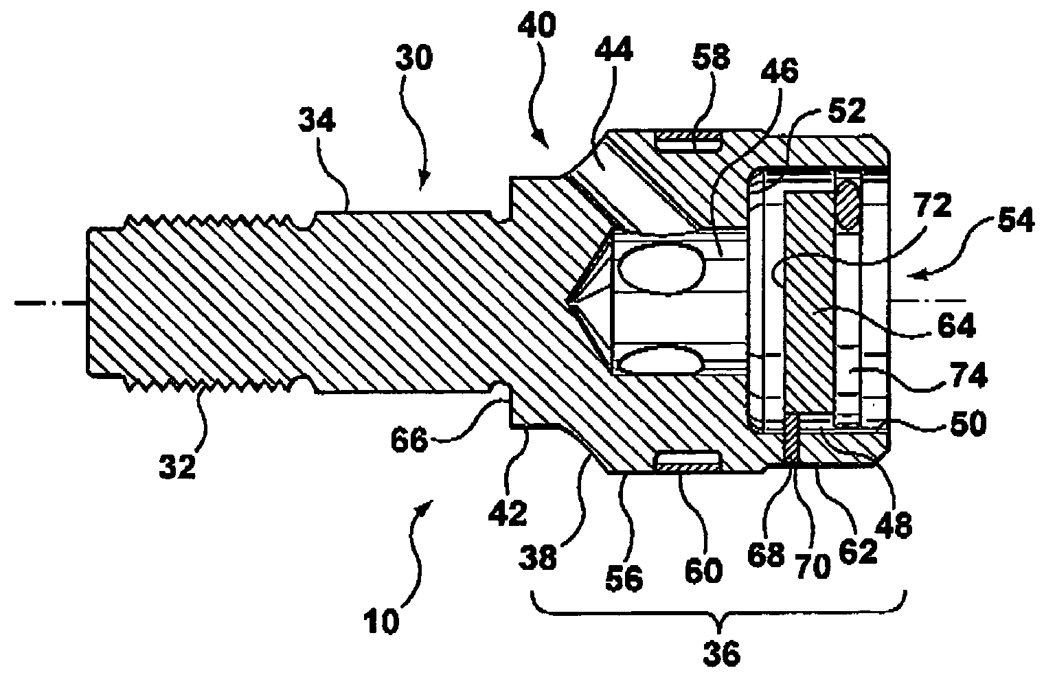 Screw tip and molding system apparatus