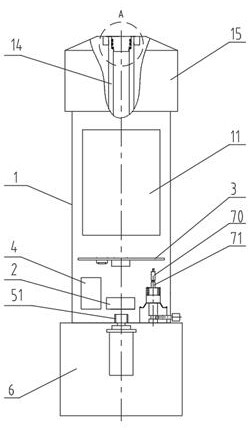 A fuze action indication method