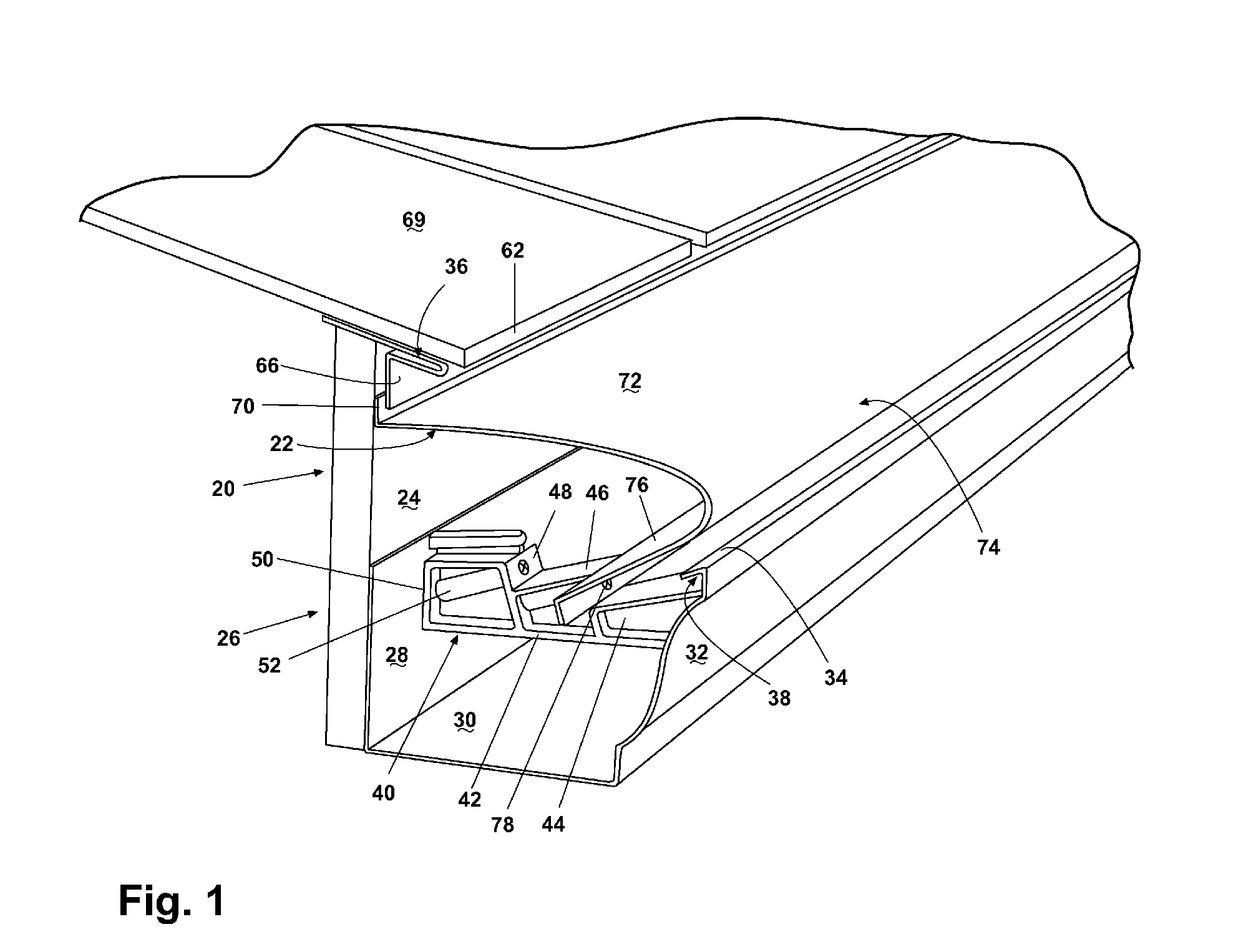 Roll-forming machine for gutter cap and method for making same
