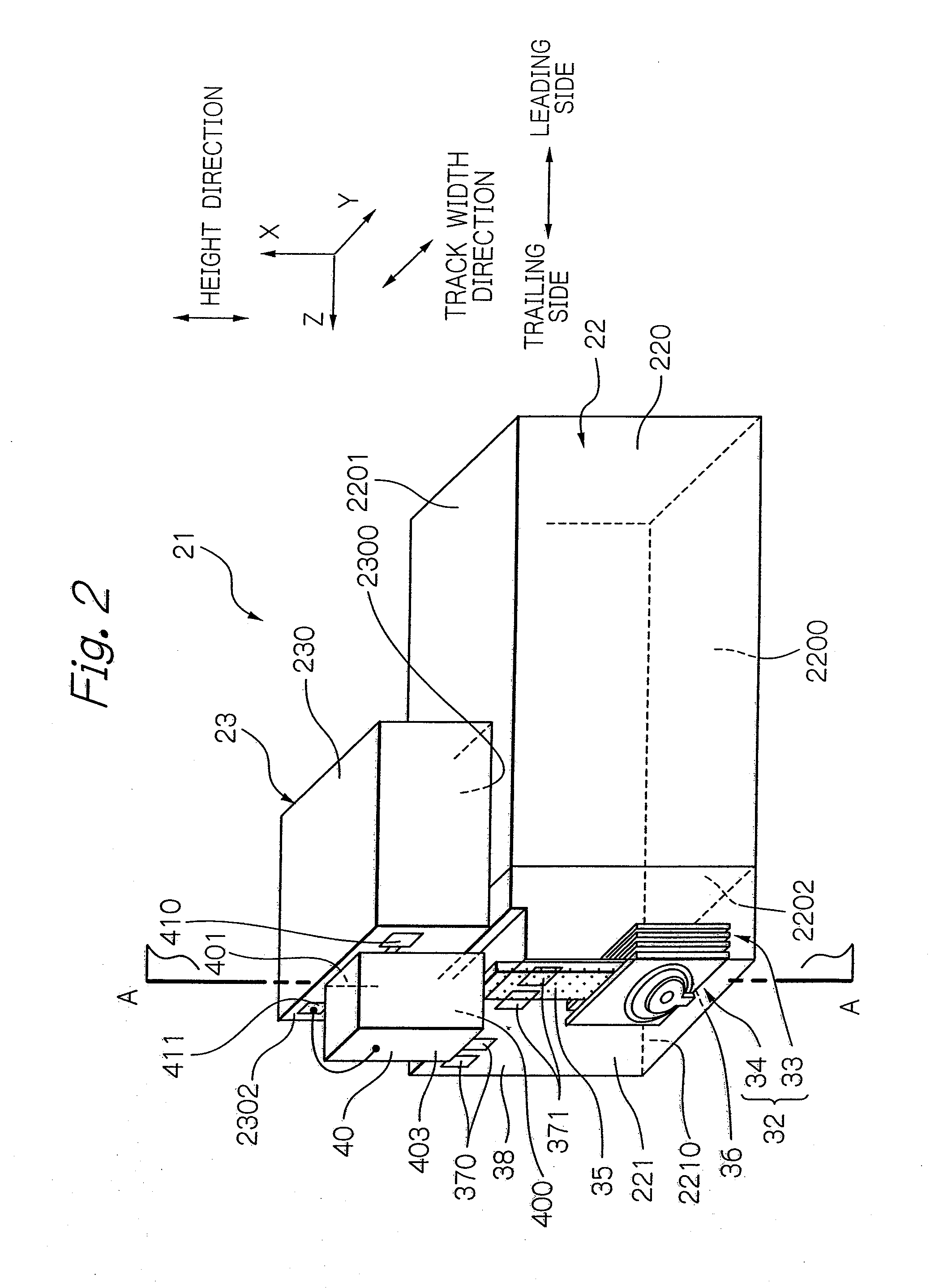 Near-Field Light Generator Comprising Waveguide With Inclined End Surface