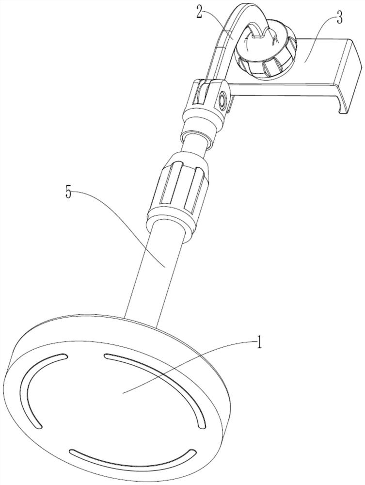 Intelligent control terminal support