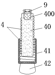 Box body moving structure using fixed value controller