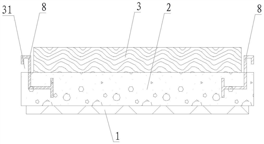 Modular air supply floor and movable ground air supply system