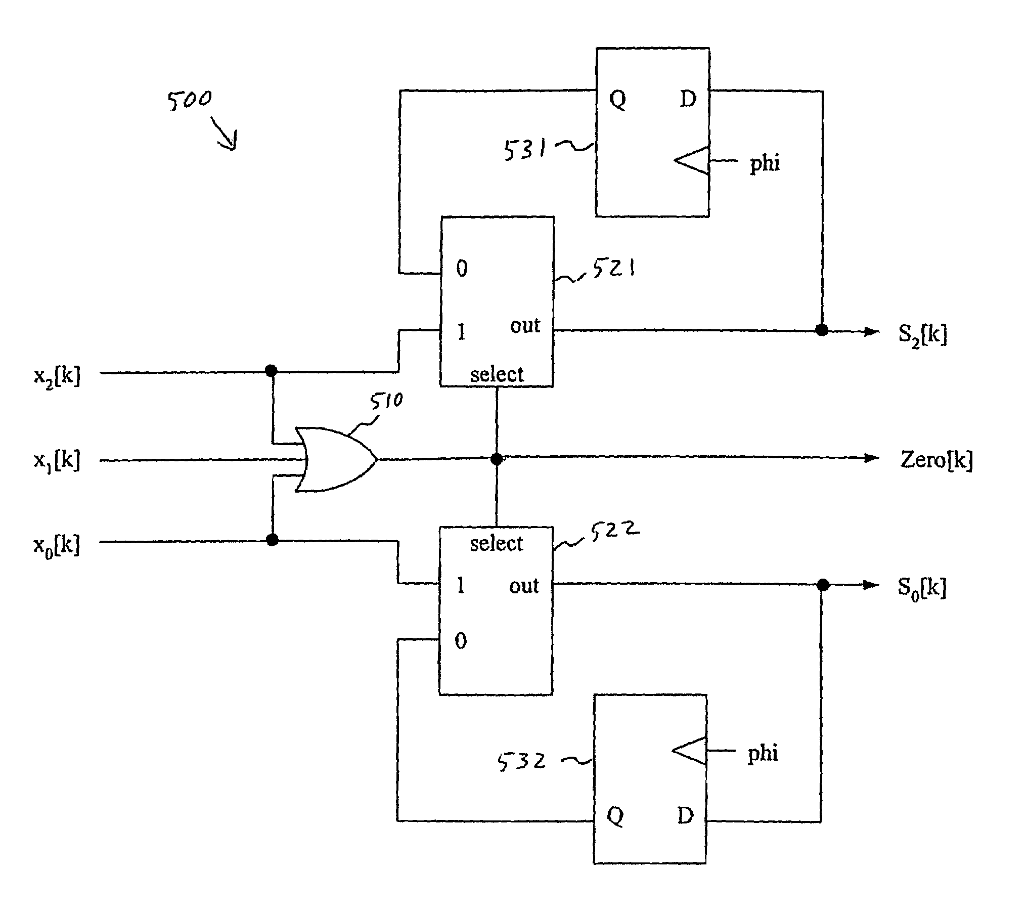 Switching activity reduced coding for low-power digital signal processing circuitry