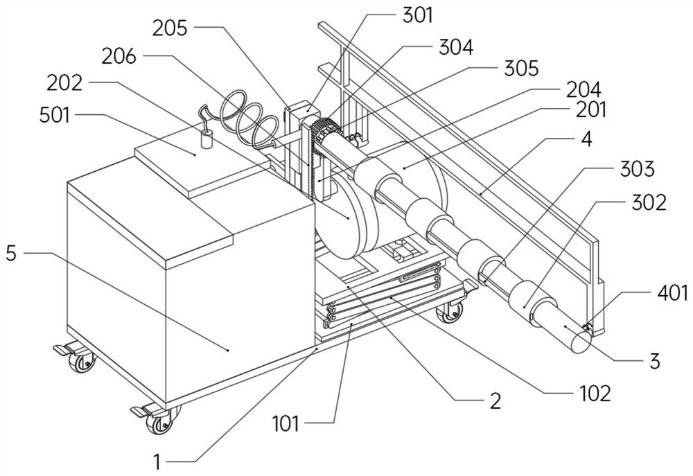 Pesticide spraying machine for preventing and treating diseases and insect pests